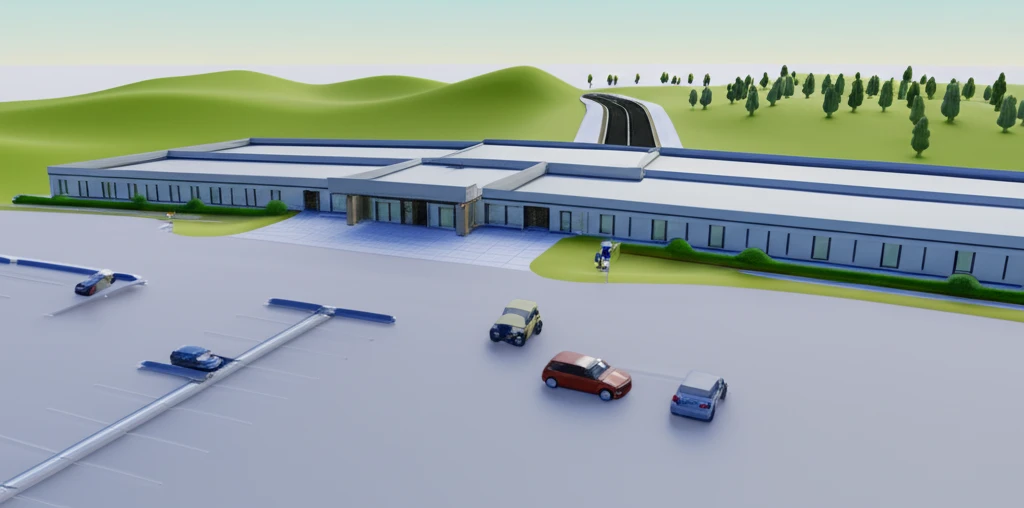 대구교도소 신축 시설 전경