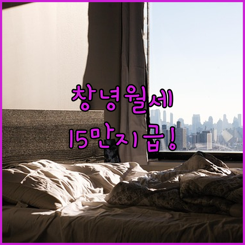 2026 창녕군 청년 월세 지원 10개월간 매월 15만원 지급