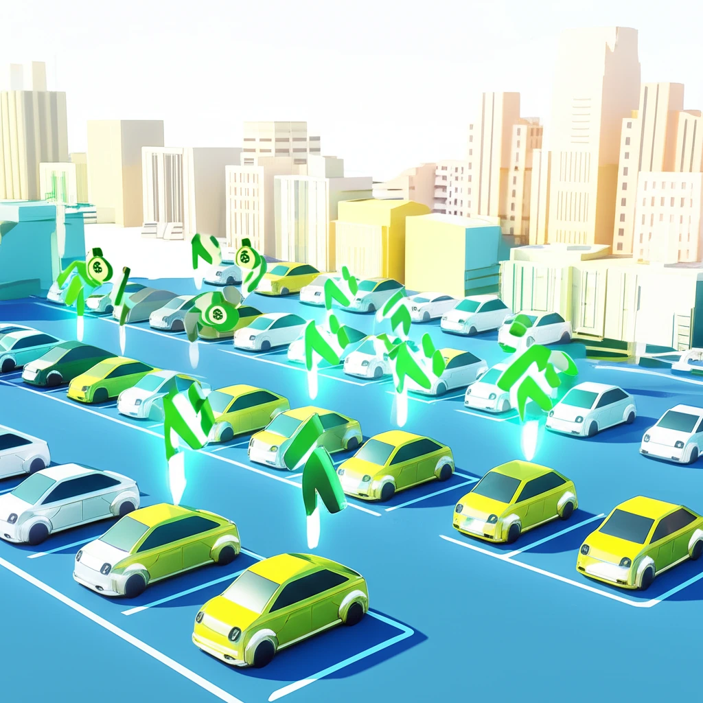 충무로 인근 주차 현황 이미지